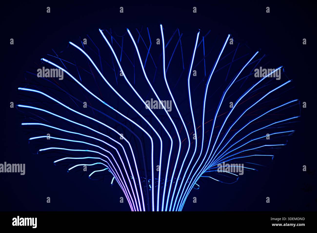 This vibrant neon lighting glow abstract background Stock Photo