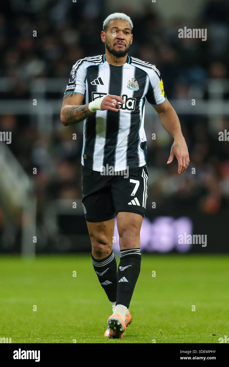 Newcastle Upon Tyne, UK. 07th Jan, 2026. Joelinton Of Newcastle