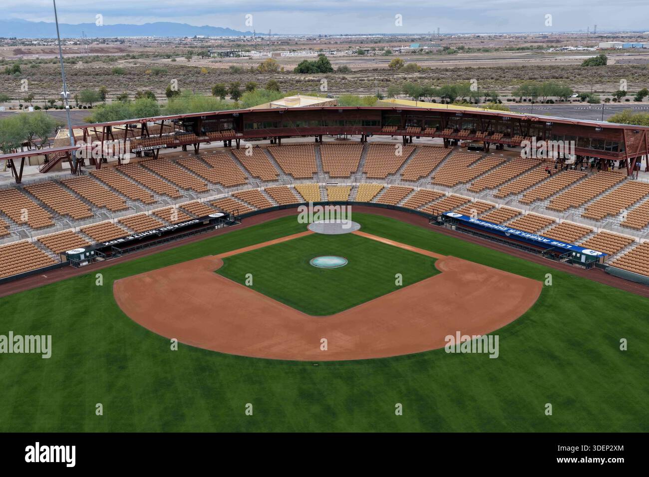 A general overall aerial of Camelback Ranch, Wednesday, January 7, 2026 ...