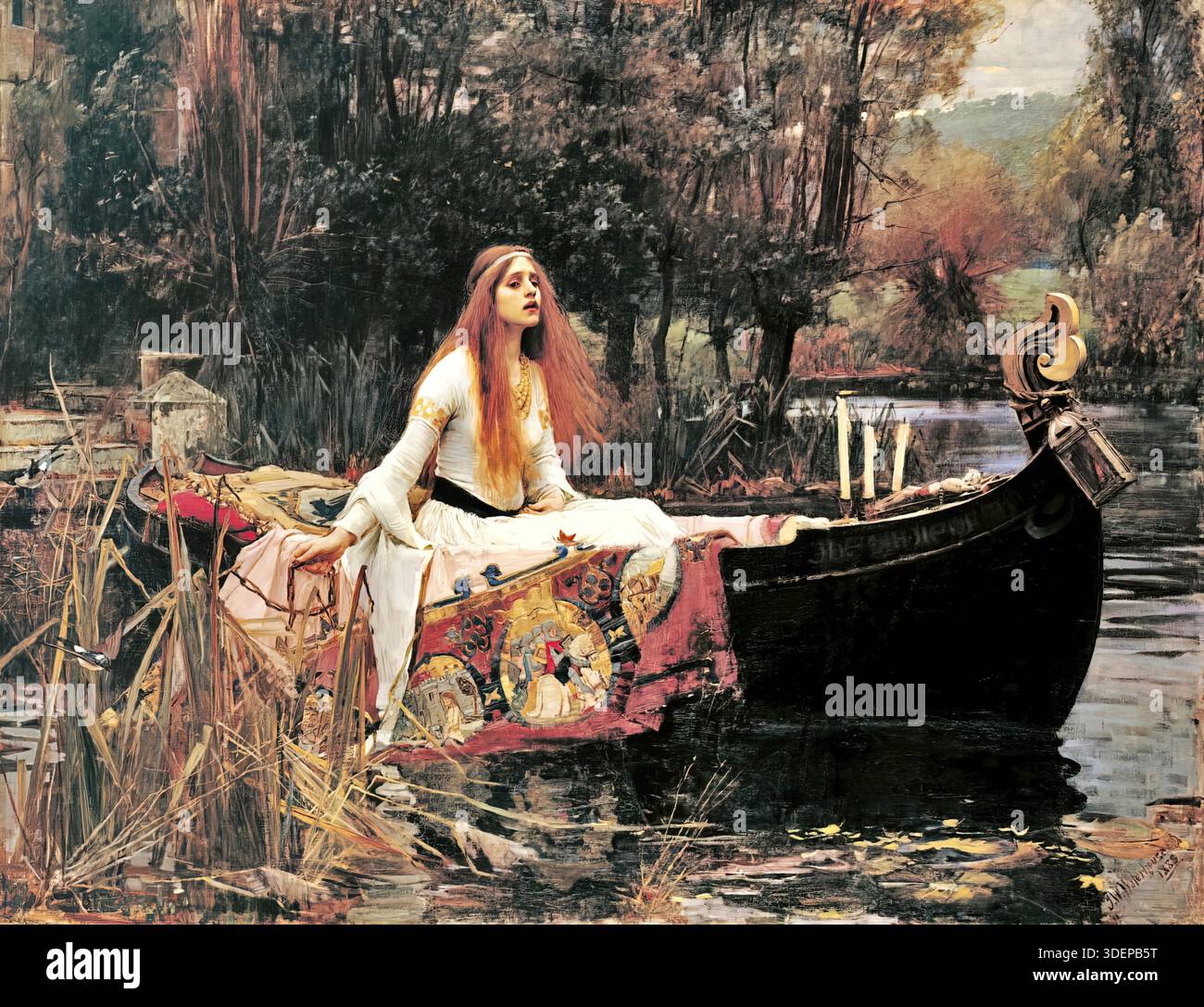 pre-raphaelite-art-stock-vector-images-alamy