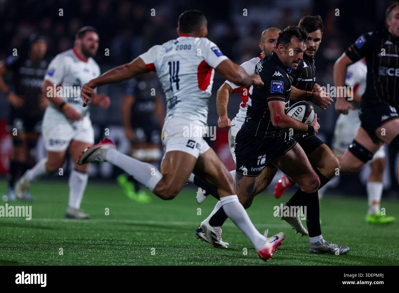 Pierre LUCAS of Provence Rugby during the Pro D2 match between Aix-en ...