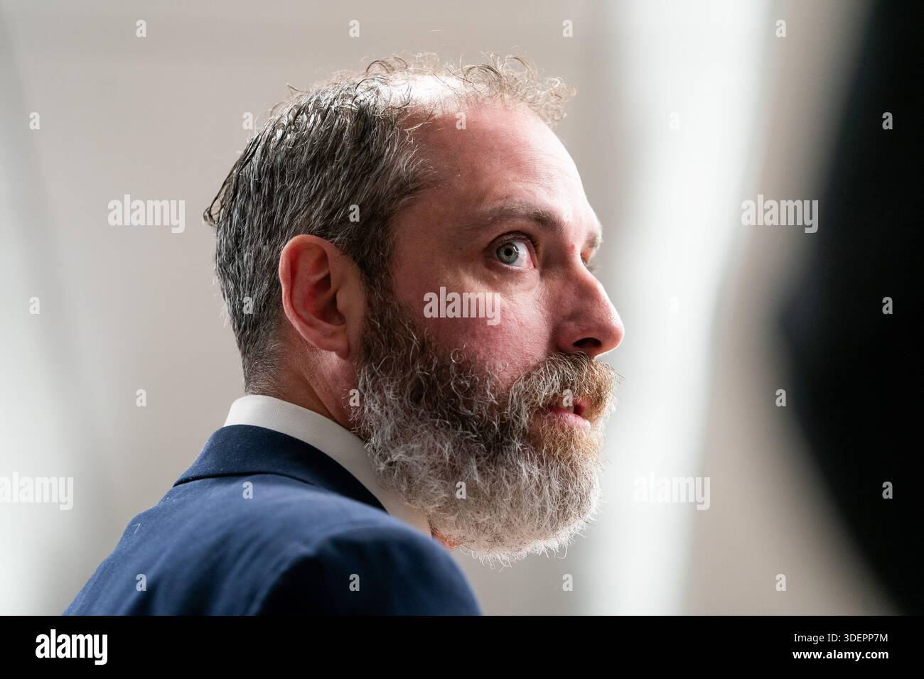 White House official Josh Fisher speaks during a National Capitol ...