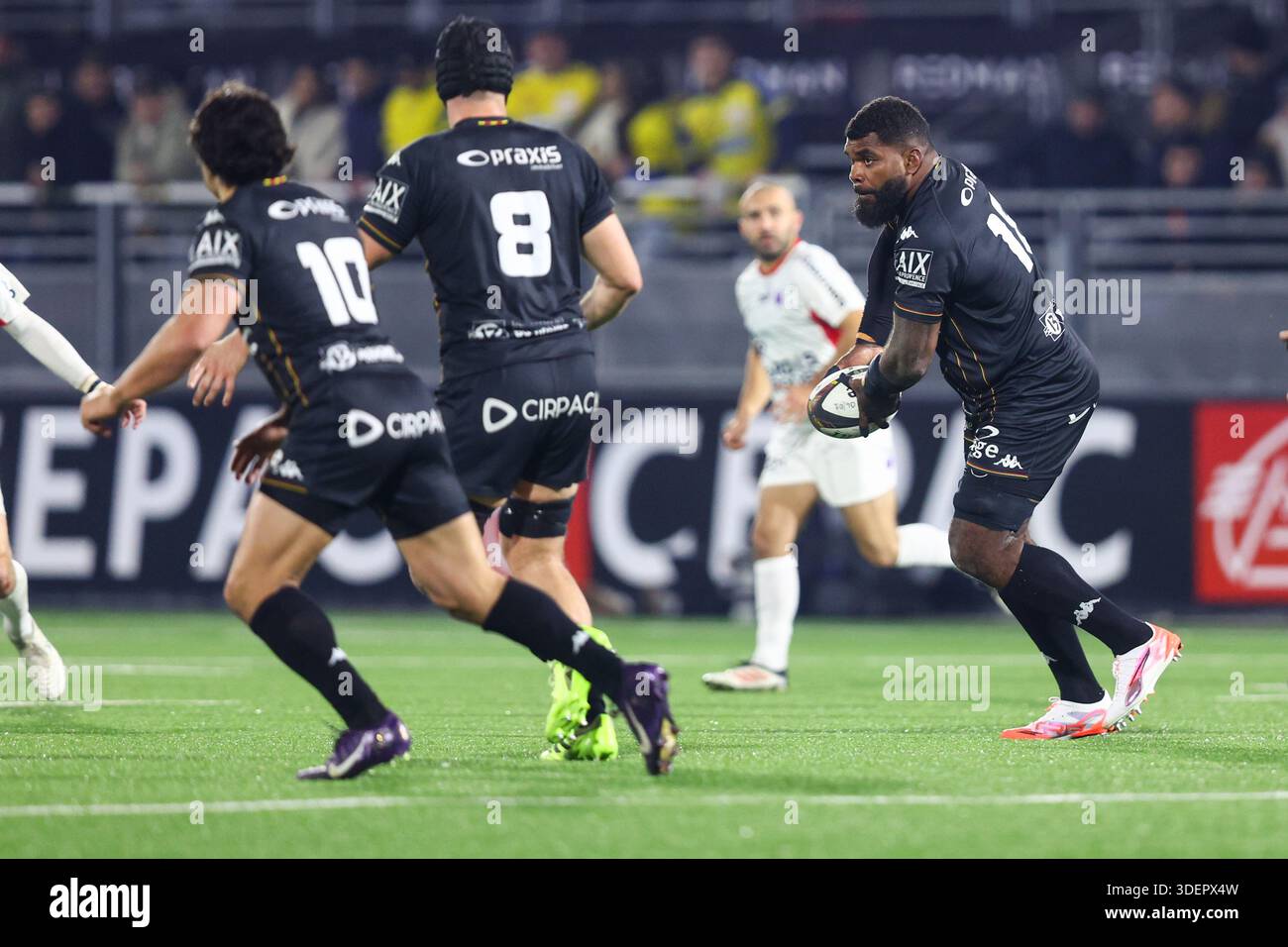 Albert TUISUE of Provence Rugby during the Pro D2 match between Aix-en ...