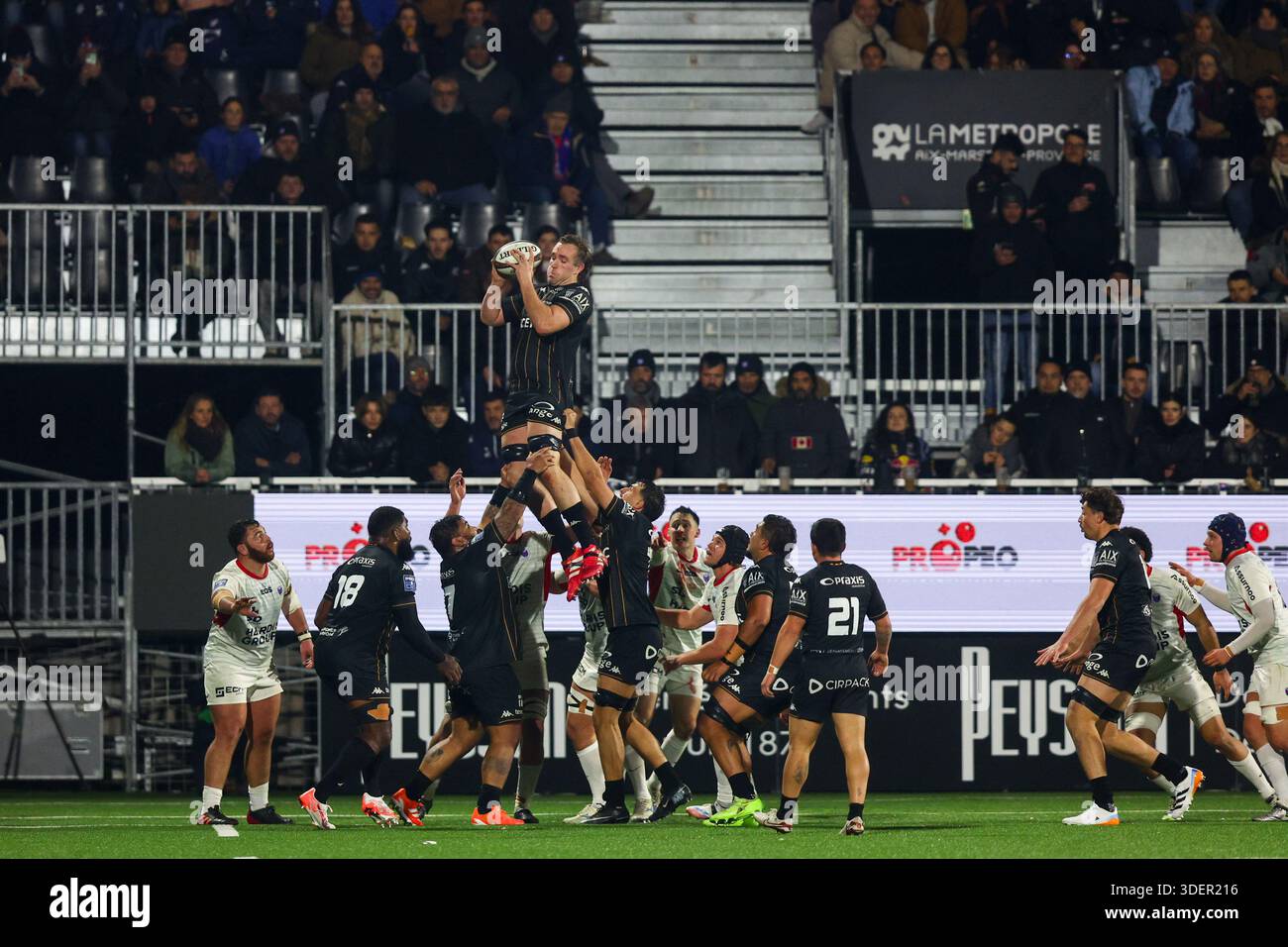 Izack RODDA of Provence Rugby during the Pro D2 match between Aix-en ...