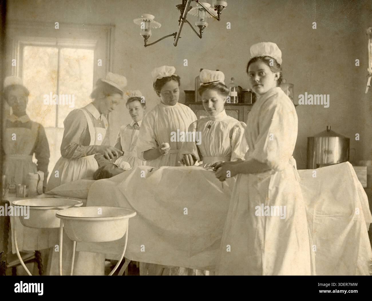 Nurses In History Nursing History. Nurses in the late 1800s or early 1900s, possibly ...