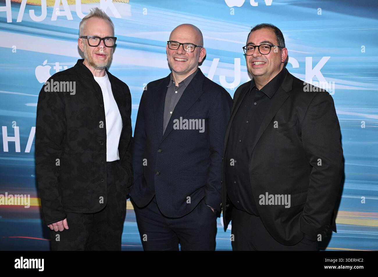 Jim Field Smith walking the red-carpet event for season two of Apple TV ...
