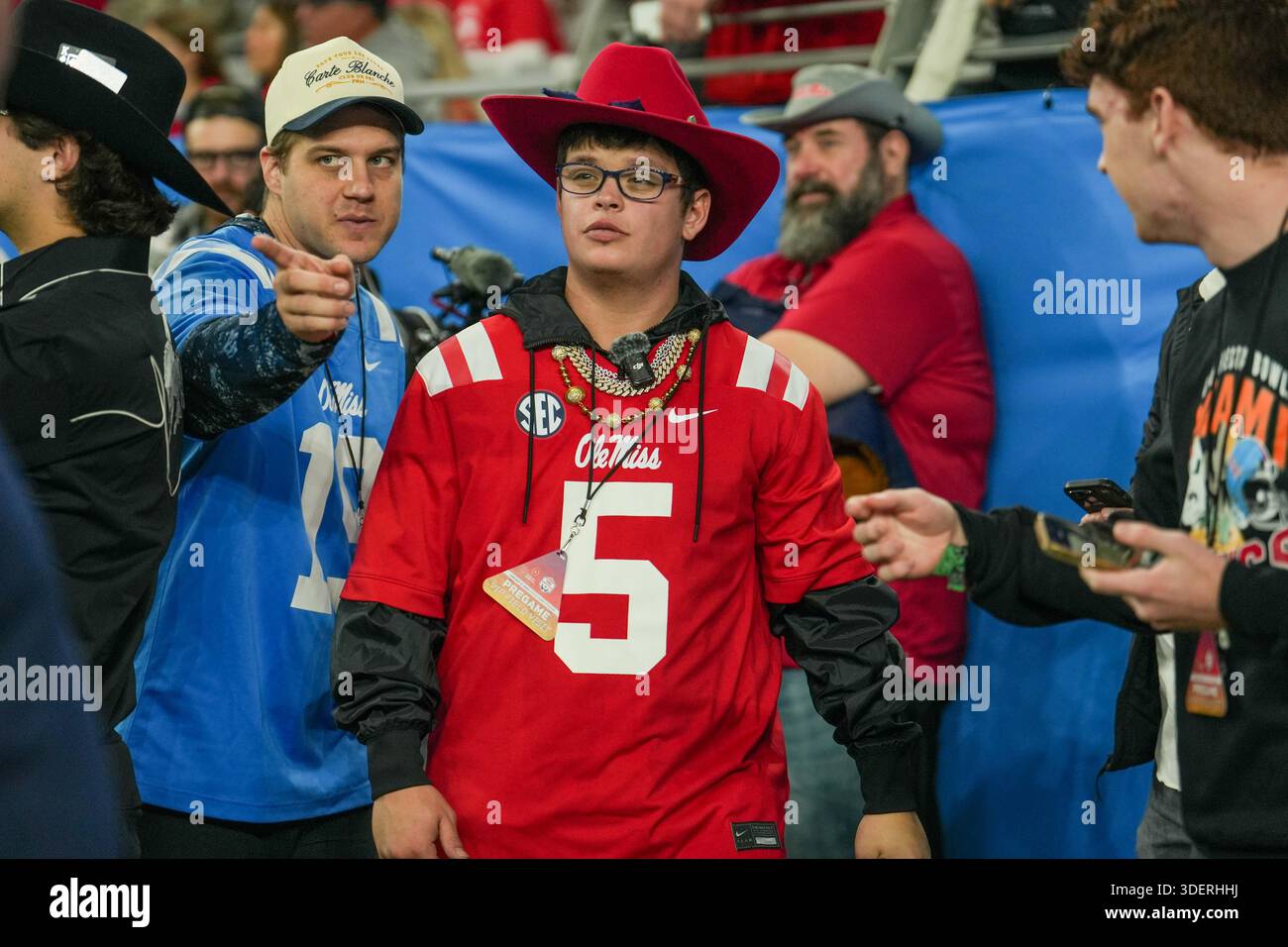 American YouTuber Sketch aka Kylie Cox before the Fiesta Bowl game