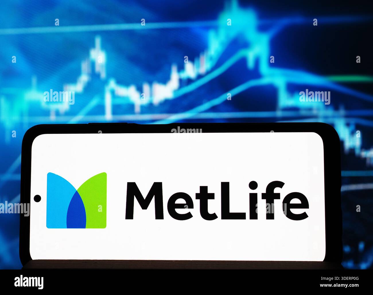 In this photo illustration, the MetLife (Metropolitan Life Insurance ...
