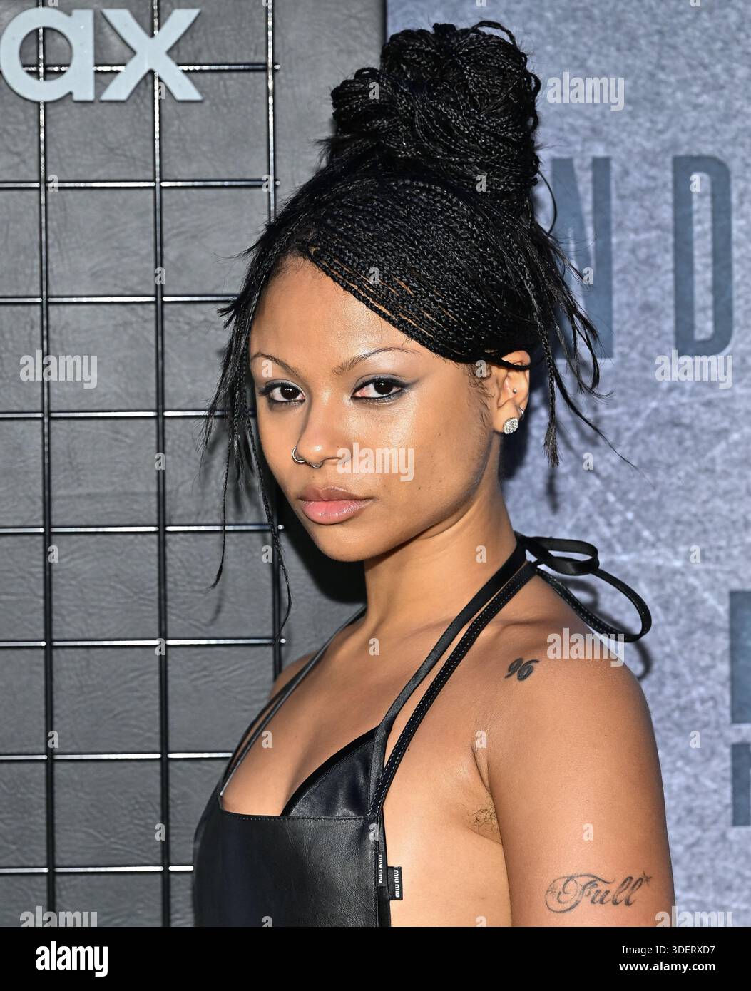 Myha'la Herrold attends the premiere of HBO's "Industry" Season 4 at ...