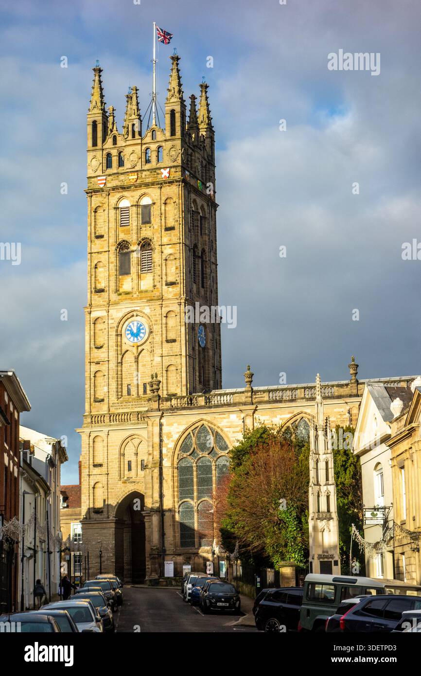The Collegiate Church of St Mary, Warwick Warwickshire Stock Photo