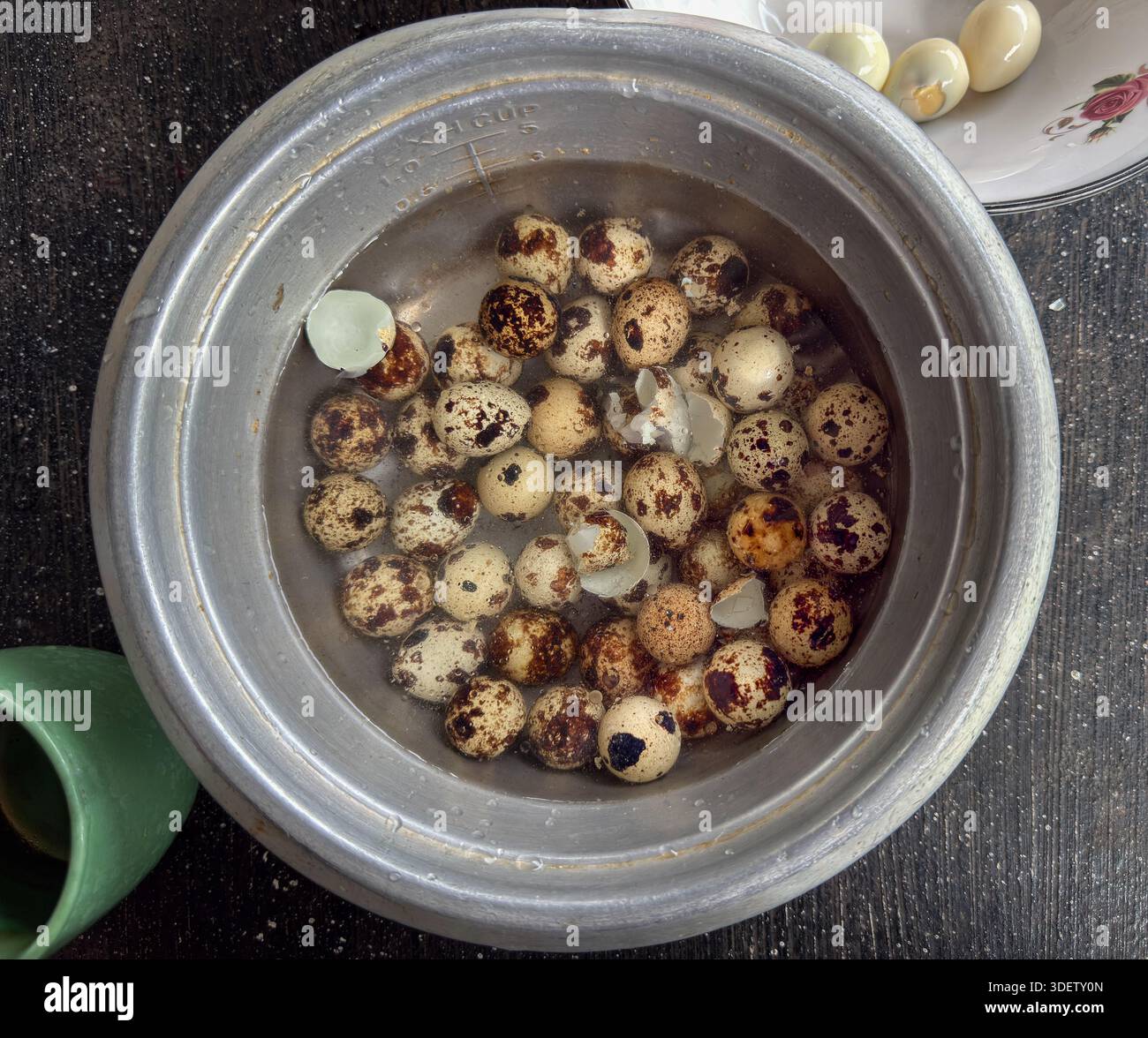 Quail eggs in Philippines - Smartphone Captured Stock Image