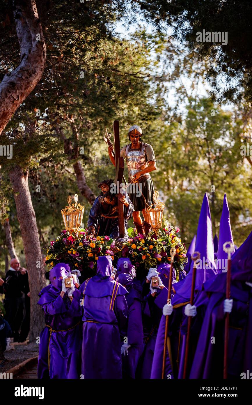 Processional Float Procession of the Passion Float Stock Photo - Alamy