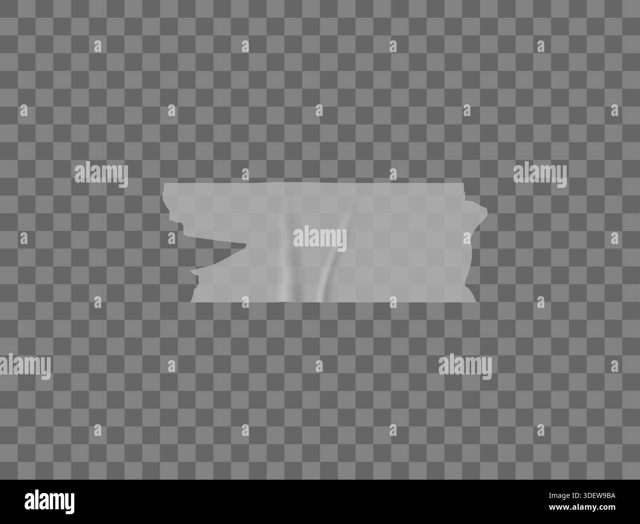 Vector transparent adhesive tape. Adhesive strip. Vector torn pieces of ...