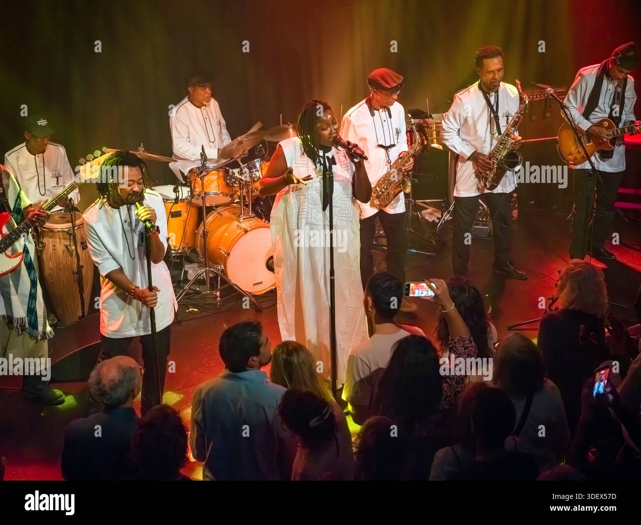 Switzerland, Zurich, Orchestra Baobab from Senegal at Moods Zurich Stock Photo