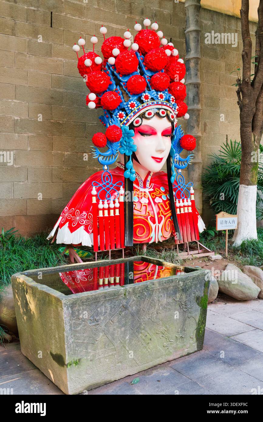 Chinese Guild Chongqing Huguang Guild Hall - A traditional ancient guild hall complex ...