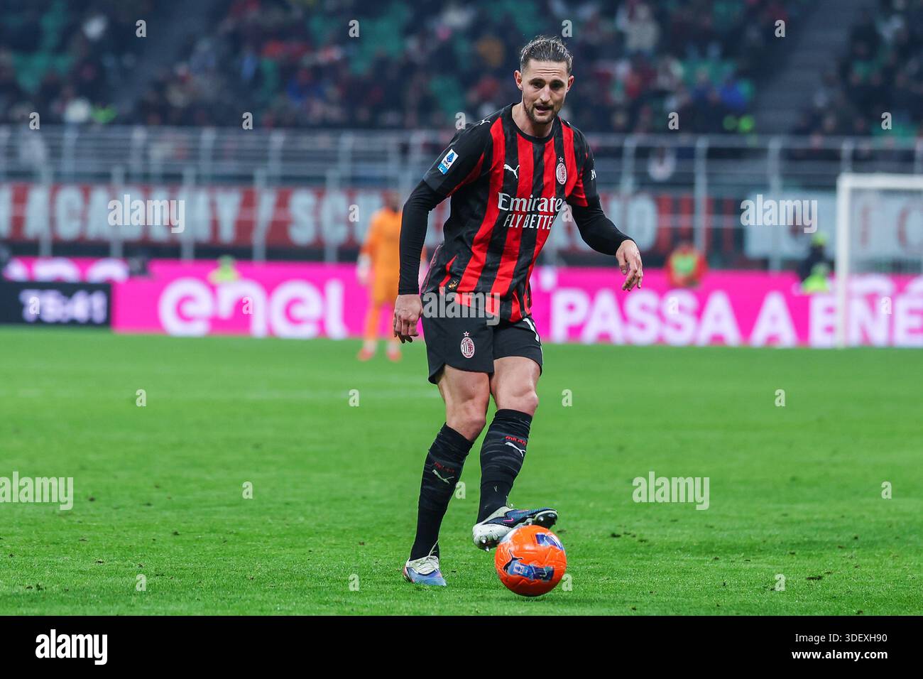 Adrien Rabiot of AC Milan seen in action during Serie A 2025/26 ...