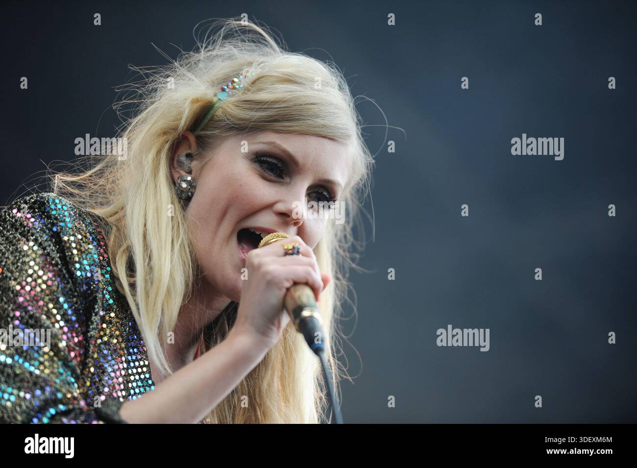 The Hague NL 24th June 2012 Parkpop Music Festival. Mette Lindberg