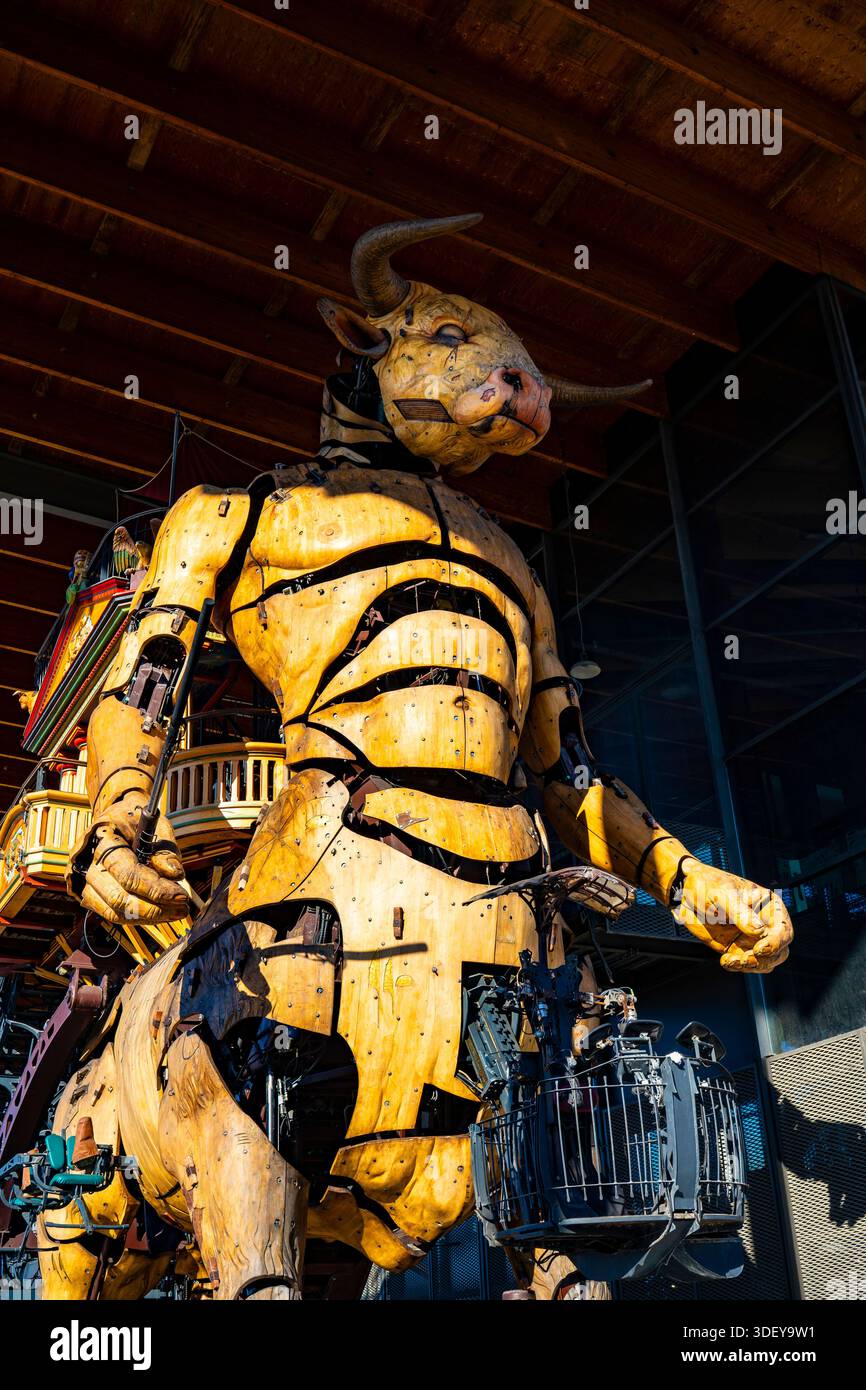 Asterion the Minotaur at the Halle de la Machine, Toulouse ...