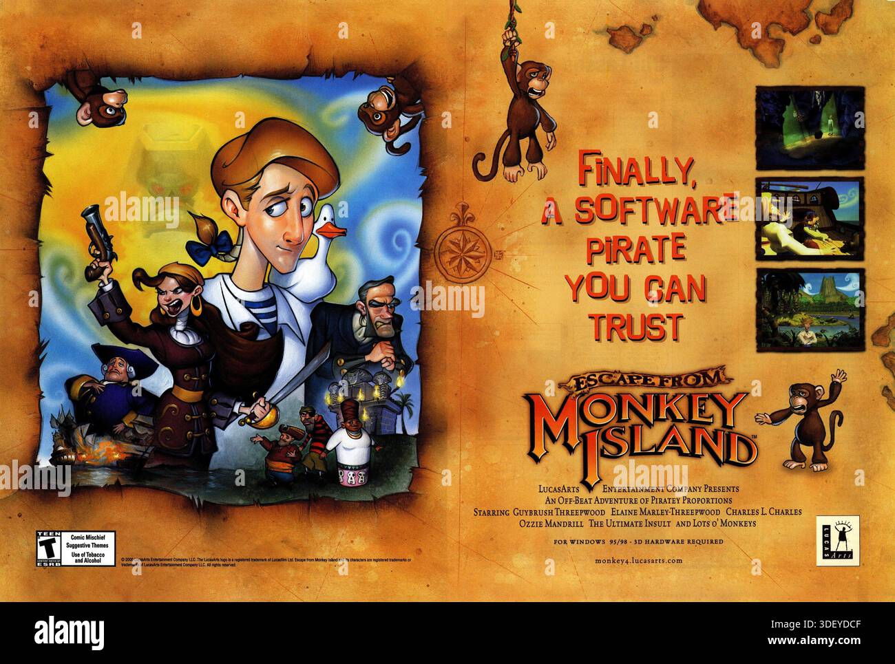 Escape from Monkey Island - Jeu PS2 | Achetez sur