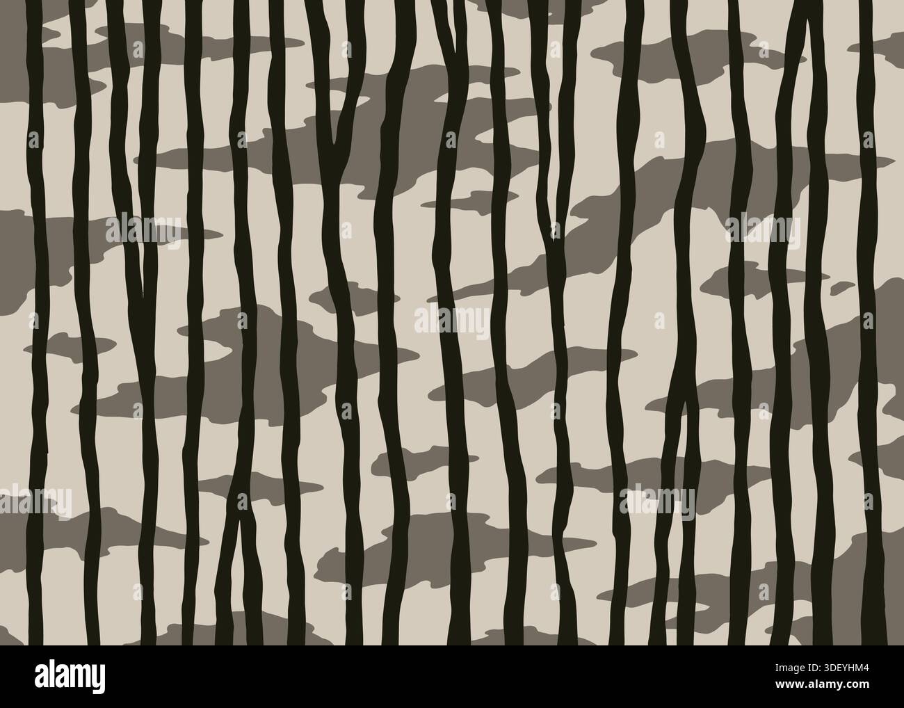 Abstract hand drawn lines background pattern. Vector illustration flat design background. Stock Vector