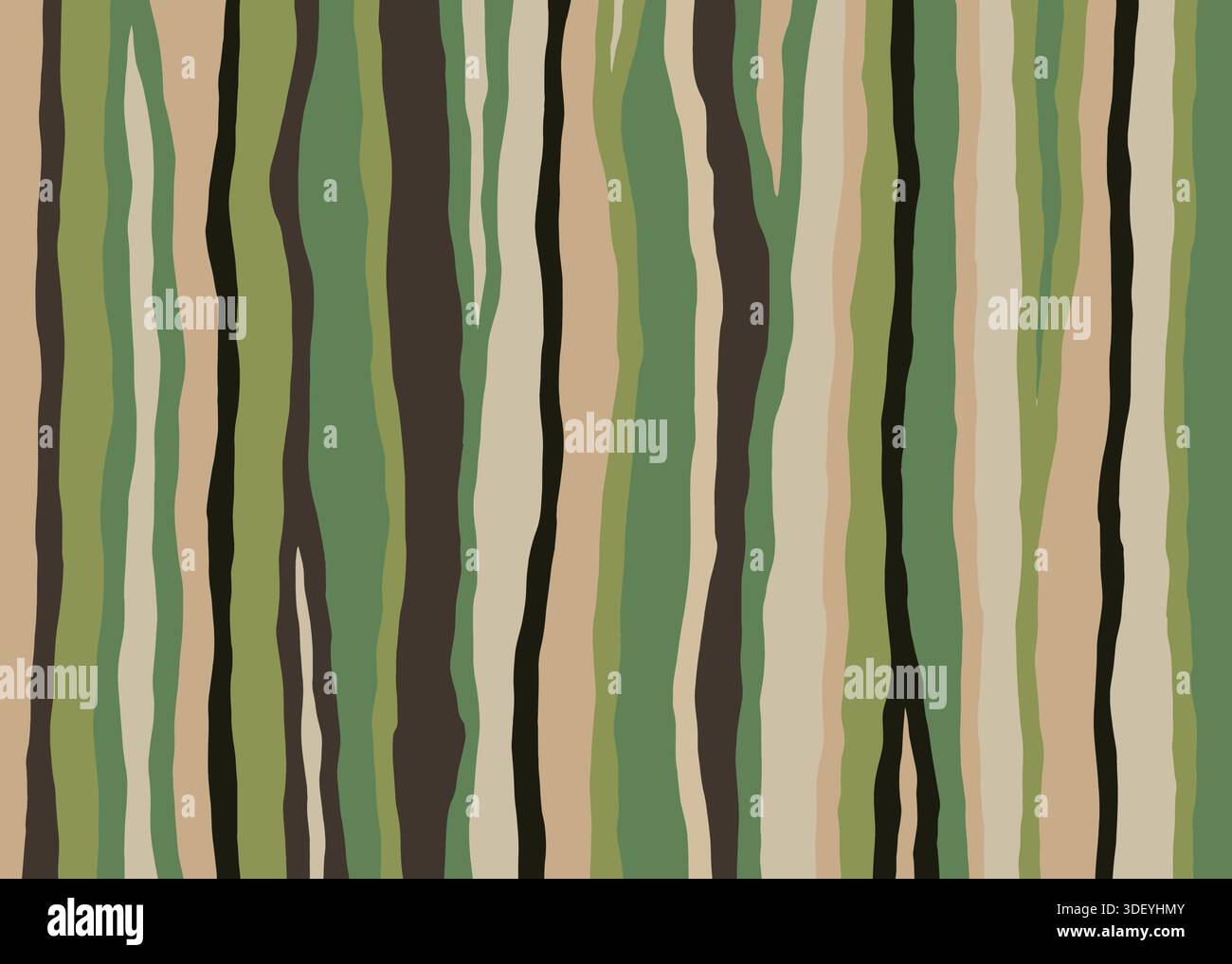 Abstract nature hand drawn lines background pattern. Vector illustration flat design background. Stock Vector