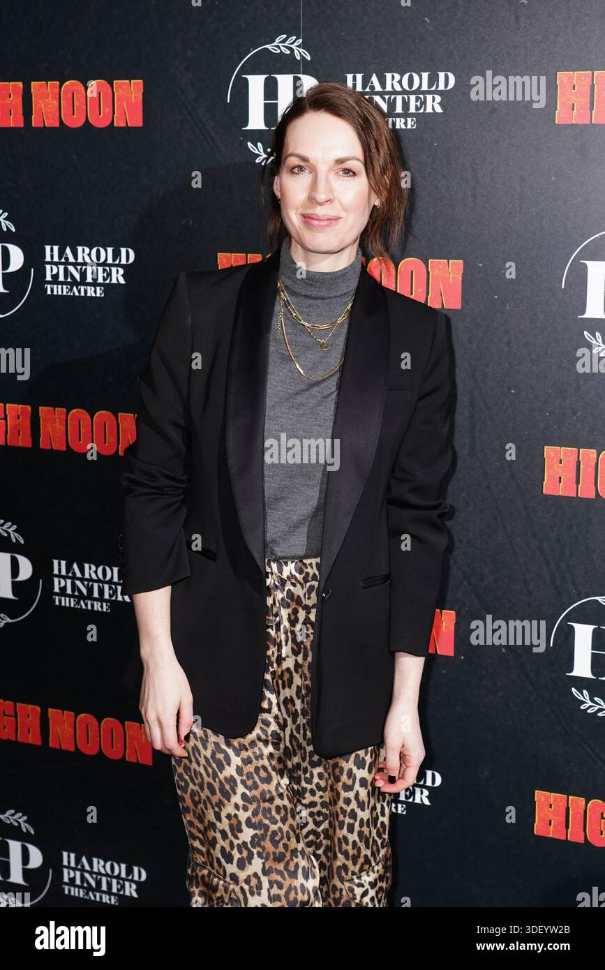 Jessica Raine Figure Jessica Raine attends High Noon at the Harold Pinter Theatre, London ...