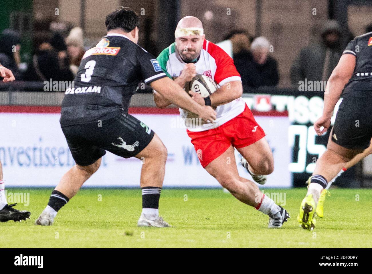Quentin Samaran of Biarritz during the Pro D2 match between Brive and ...