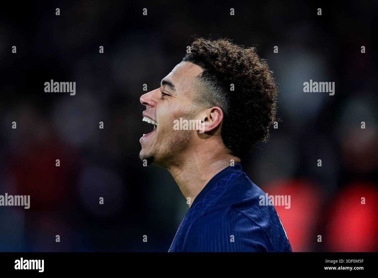 Paris, France - January 4: Désiré Doué of Paris Saint-Germain ...