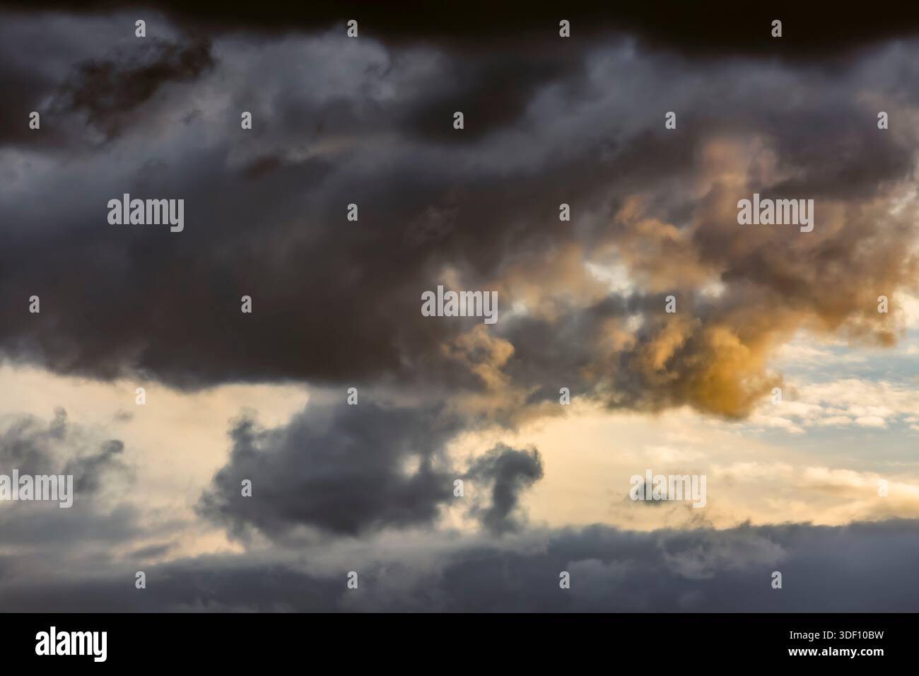 Sky with storm clouds Stock Photo