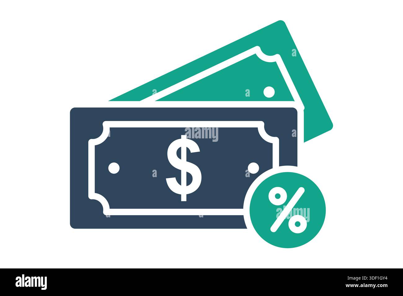 Commission icon. solid icon style. icon related to benefit. business elements vector illustration Stock Vector