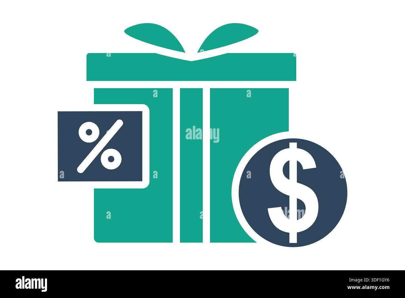 Bonus icon. solid icon style. benefit elements vector illustration Stock Vector