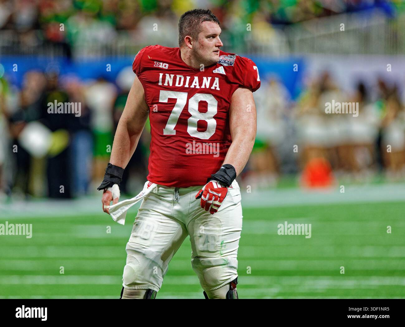 Atlanta, Georgia. 9th Jan, 2026. Indiana's Pat Coogan during the Chick ...