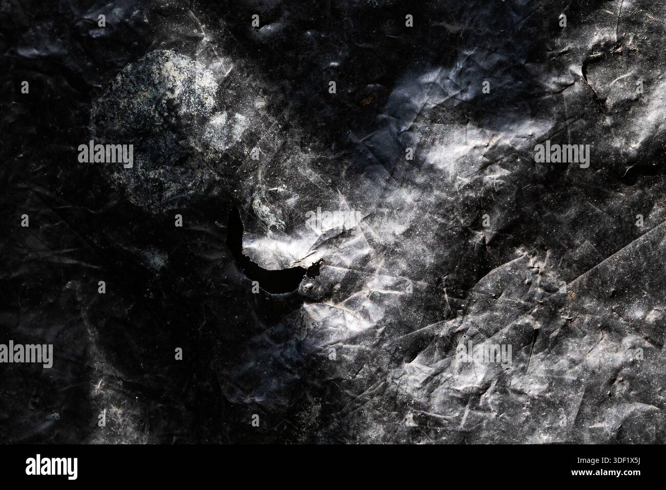 Plastic abstract texture. Surface grunge backdrop. Dirty effect pattern. Material background. Graphic resource. Stock Photo
