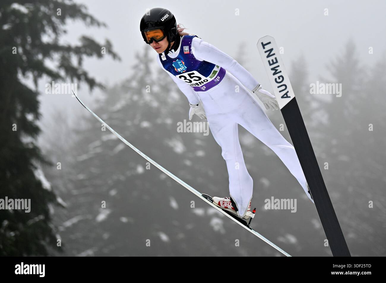 Ljubno, Slovenia, 10 January 2026. Ping Zeng of China in action during ...