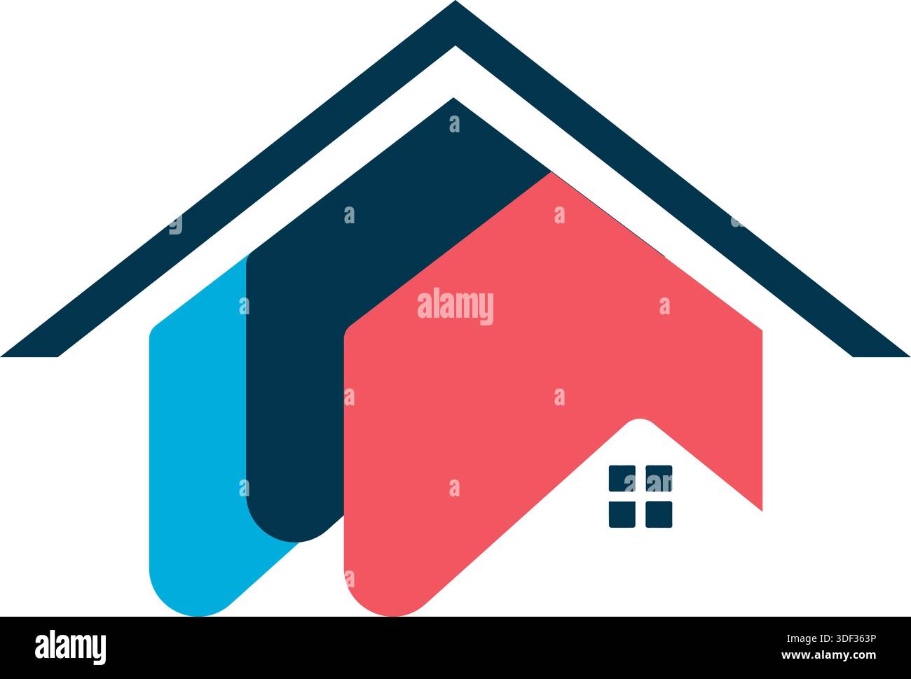 House icon logo vector design template Stock Vector