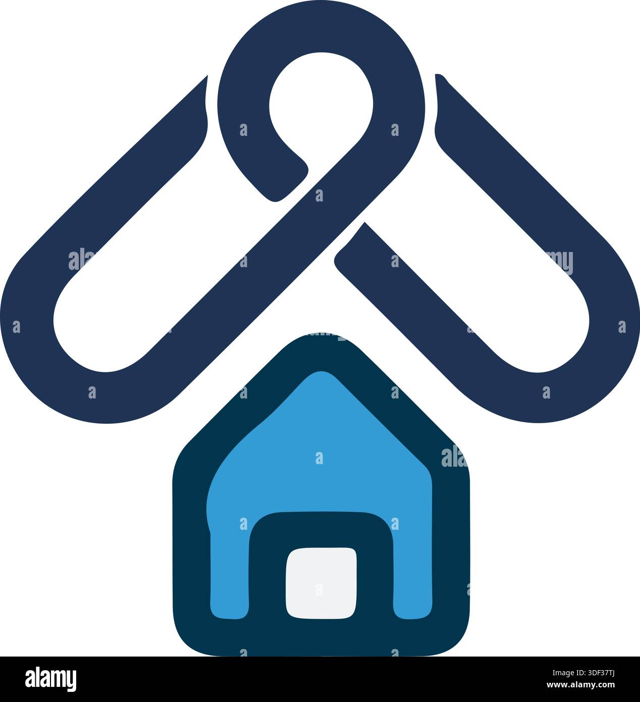 minimalist logo design home logo vector home logo Stock Vector