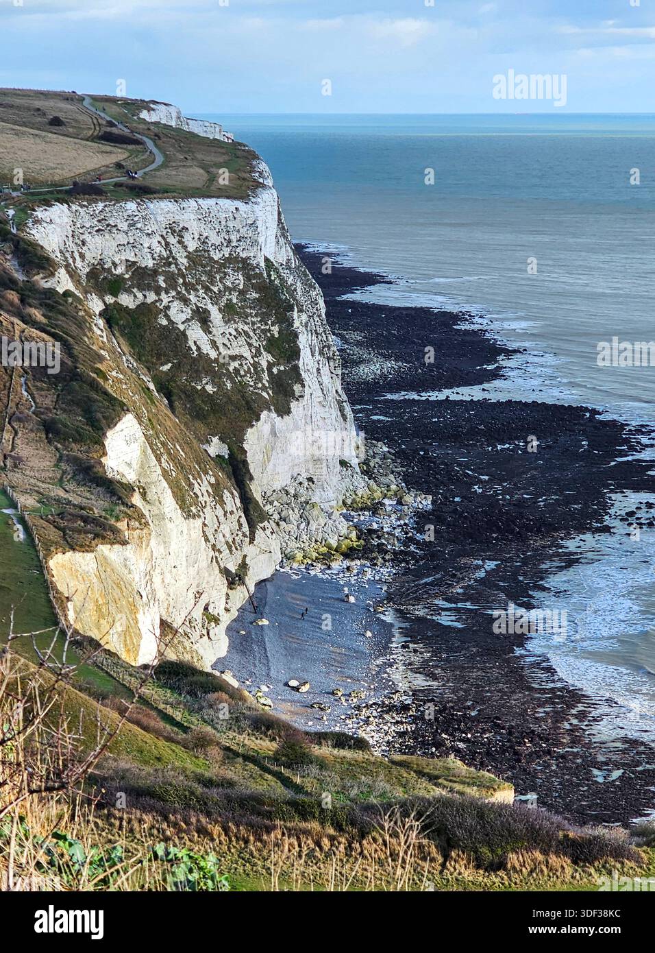 White Cliffs of Dover, Kent Stock Photo