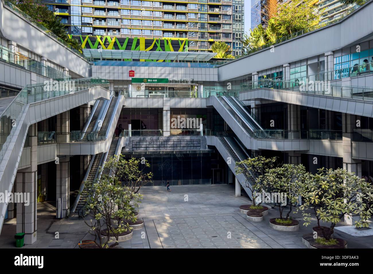 The empty Prince International Plaza, part of Prince Holding Group, in  Phnom Penh, Cambodia. In October 2025, the U.S. and UK governments imposed  heavy sanctions against the founder Chen Zhi and Prince