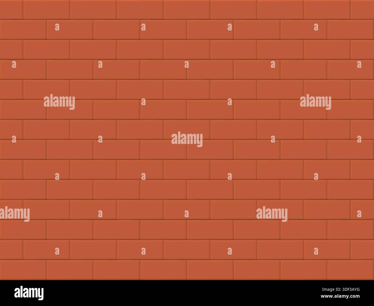 Wall Brick Design with Modern Texture Stock Vector