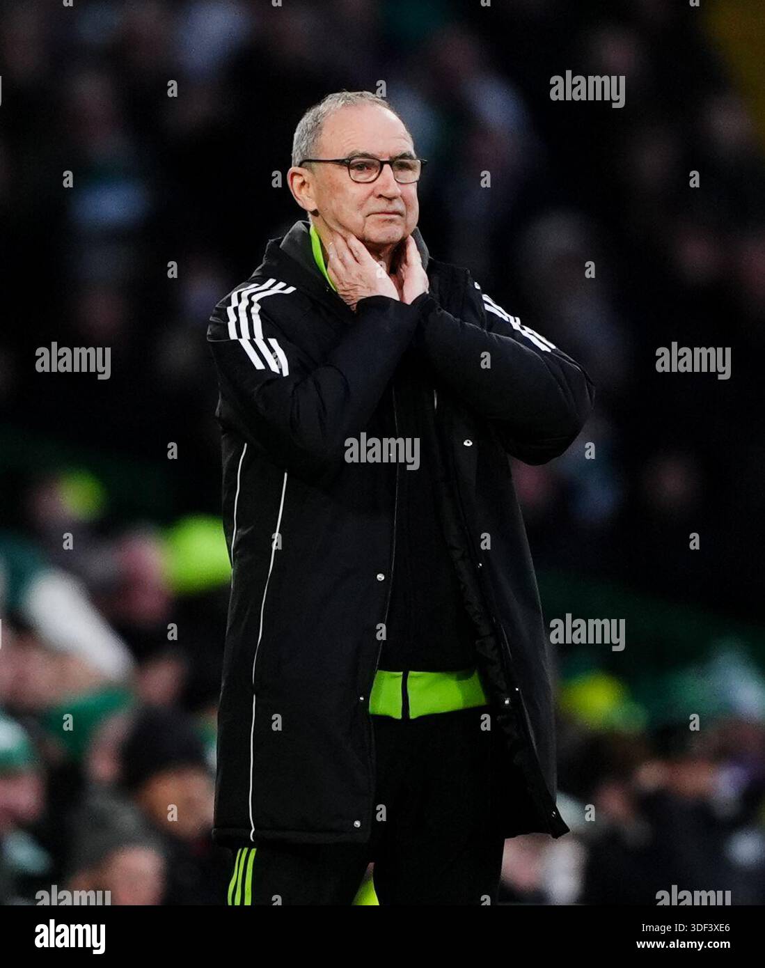 during the William Hill Premiership match at Celtic Park, Glasgow ...