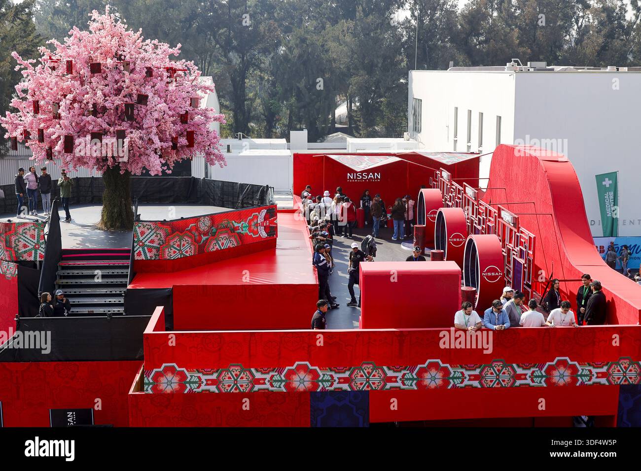 Mx Paddock View Fan Zone paddock during the the Mexico City Paulo ePrix, 2nd round of ...