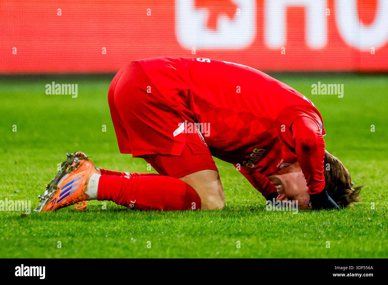 Daan Rots of FC Twente looks dejected after the final whistle during ...