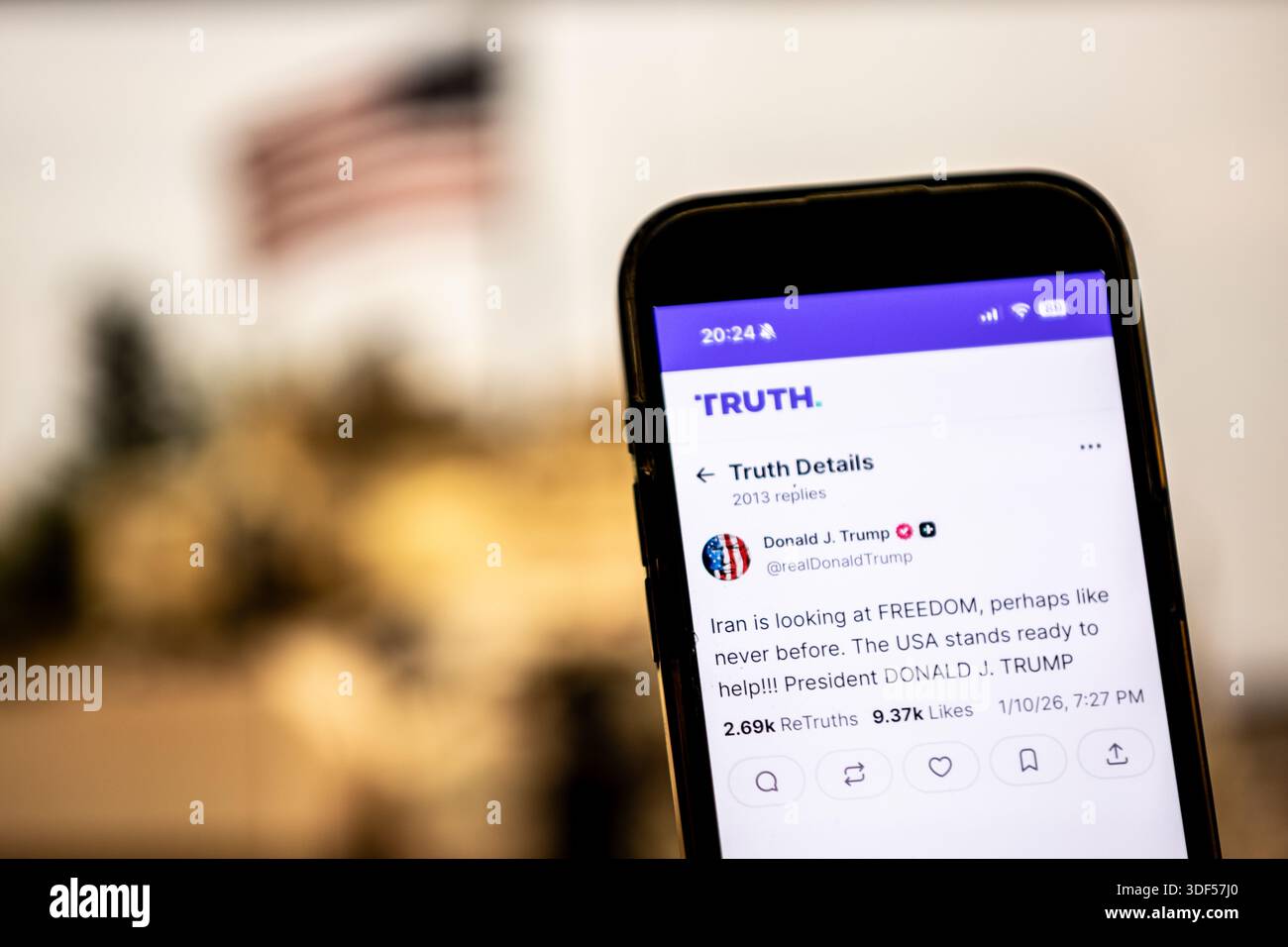Iran unrest 2026 hi-res stock photography and images - Alamy