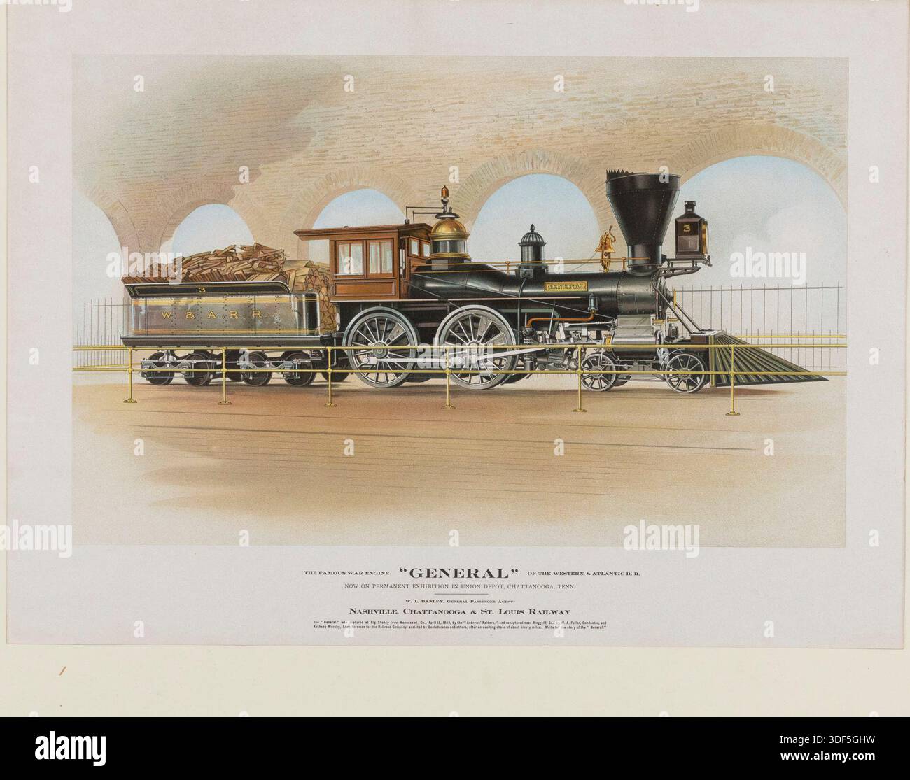 Western atlantic railroad the general hi-res stock photography and ...