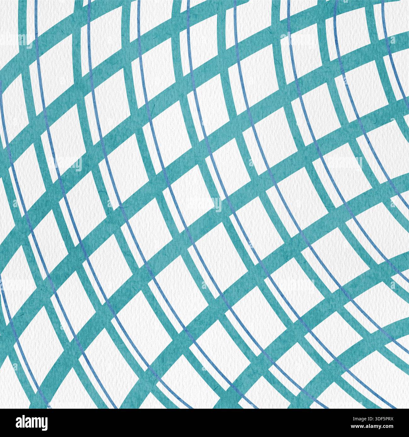 Seamless blue stripes pattern, digital background design, perfect for graphic projects and decorative illustrations. Stock Photo