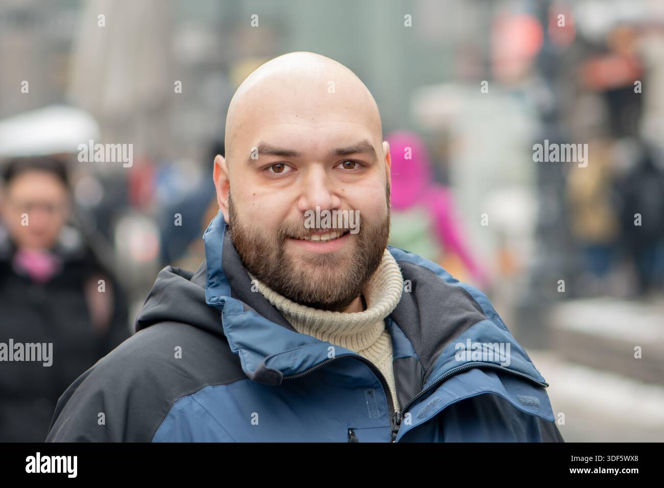 BALDMAN☯️ Bald man stands hi-res stock photography and images - Alamy