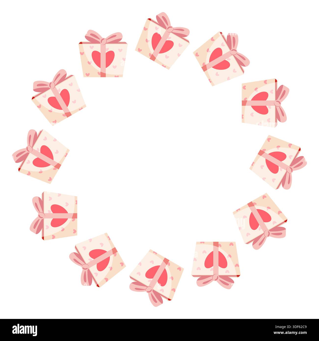 Creative frame pink boxes hi-res stock photography and images - Alamy
