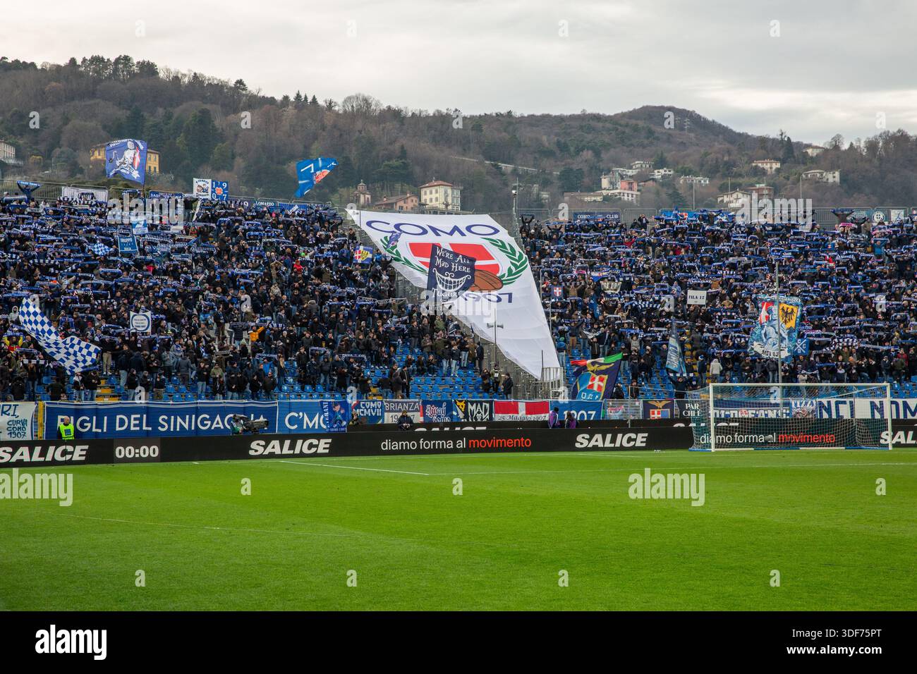 como supporters during serie A match Como 1907 vs Bologna FC - Como ...