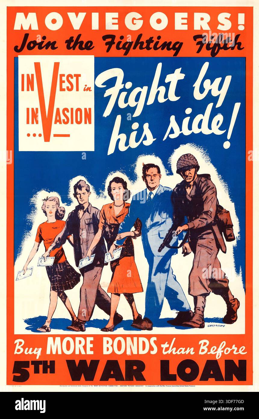 World War II Propaganda poster (U.S. Government Printing Office, 1944 ...