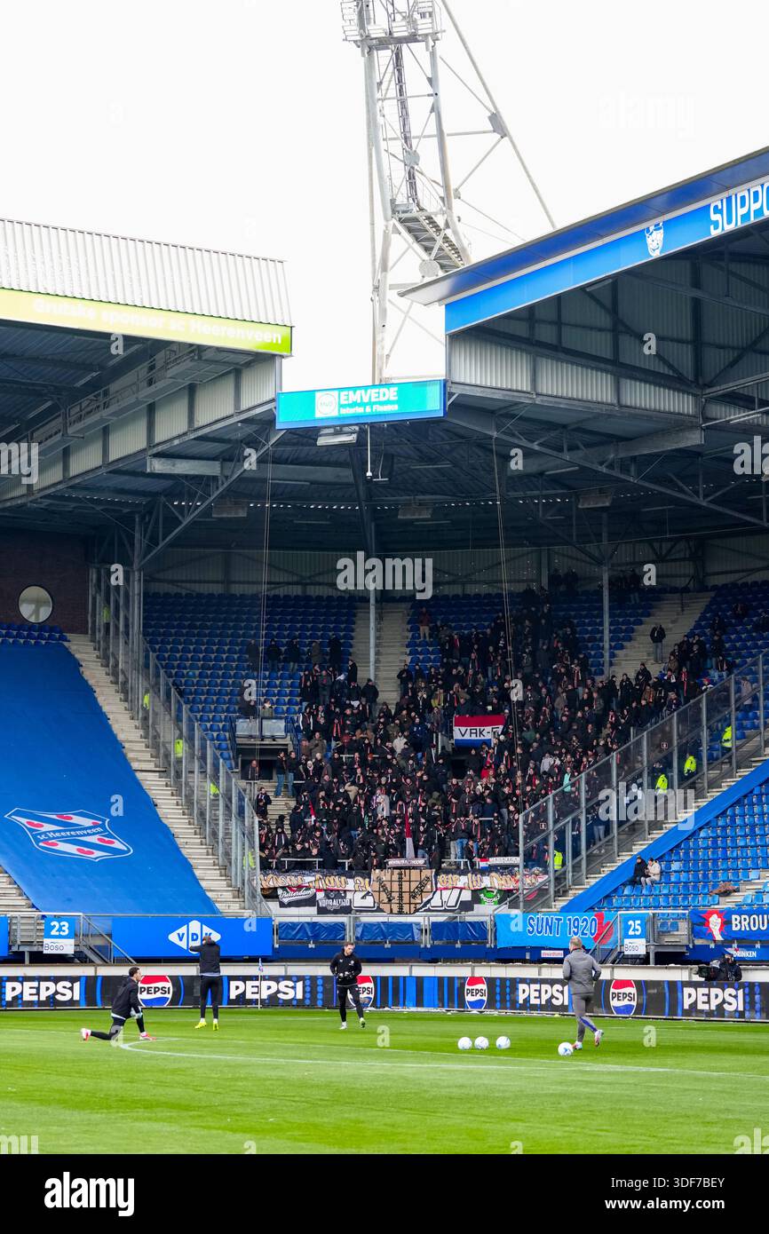 Heerenveen, The Netherlands. 11th Jan, 2026. Heerenveen - Uitvak